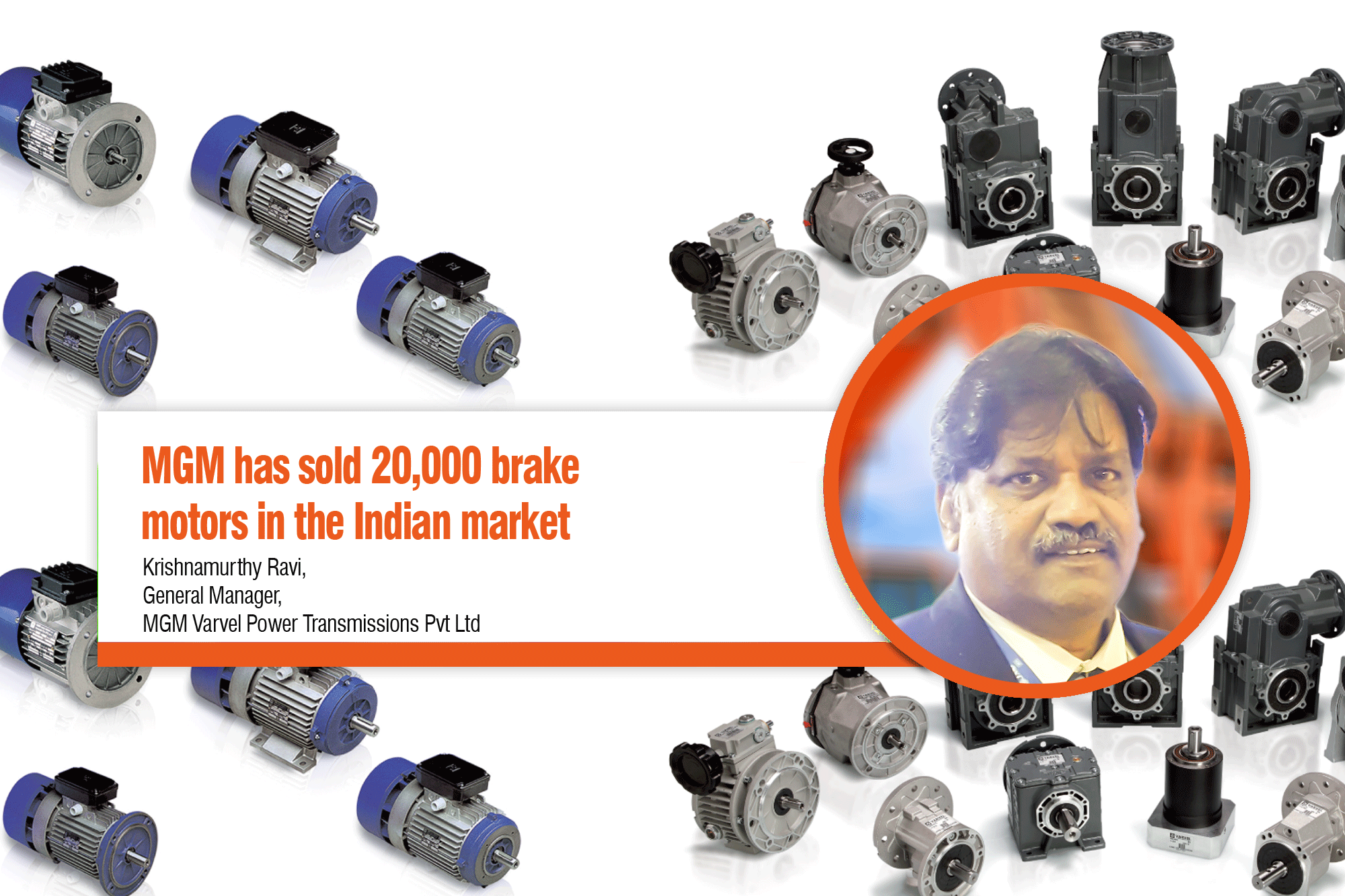 MGM has sold 20,000 brake motors in the Indian market