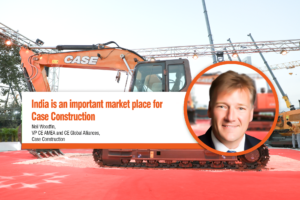 India is an important market place for Case Construction