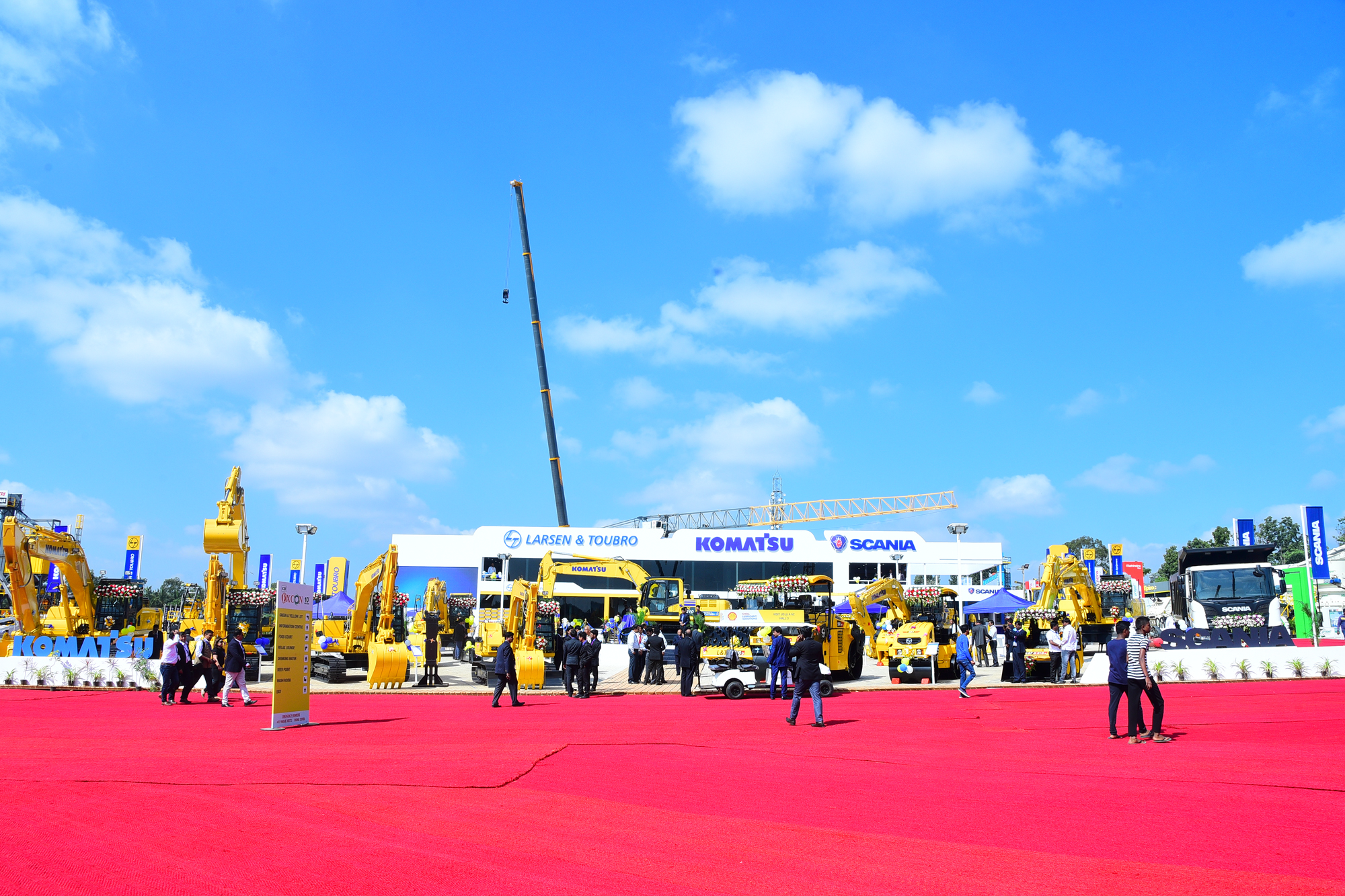 Komatsu, L&T and Scania reaffirm commitment to the CE Industry