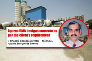 Aparna RMC designs concrete as per the client’s requirement