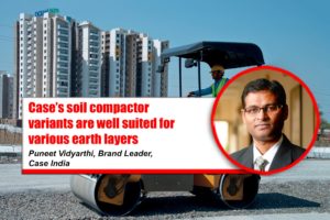 Case’s soil compactor variants are well suited for various earth layers