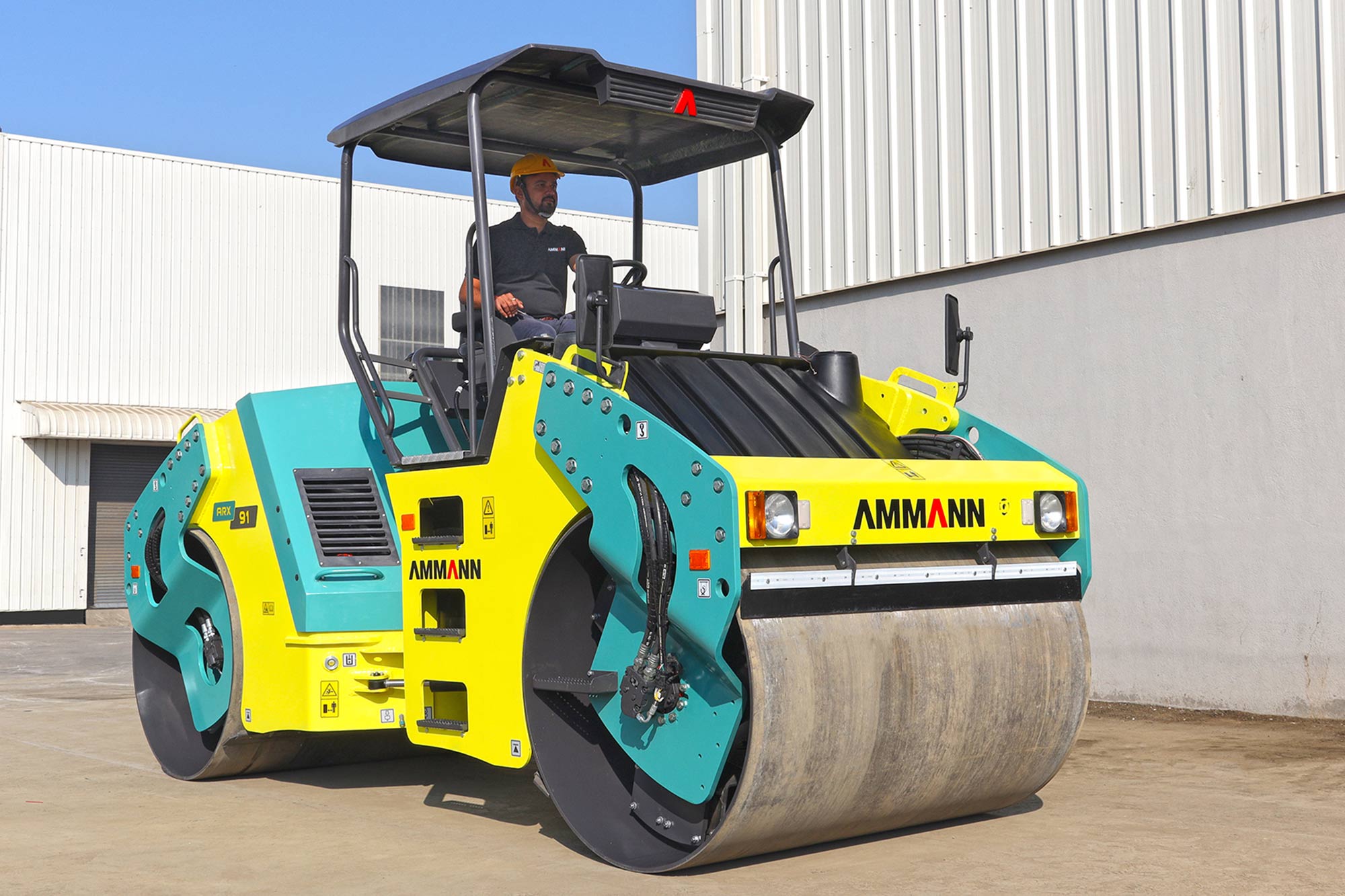 Ammann ARX 91 Articulated Tandem Roller passes a tough test