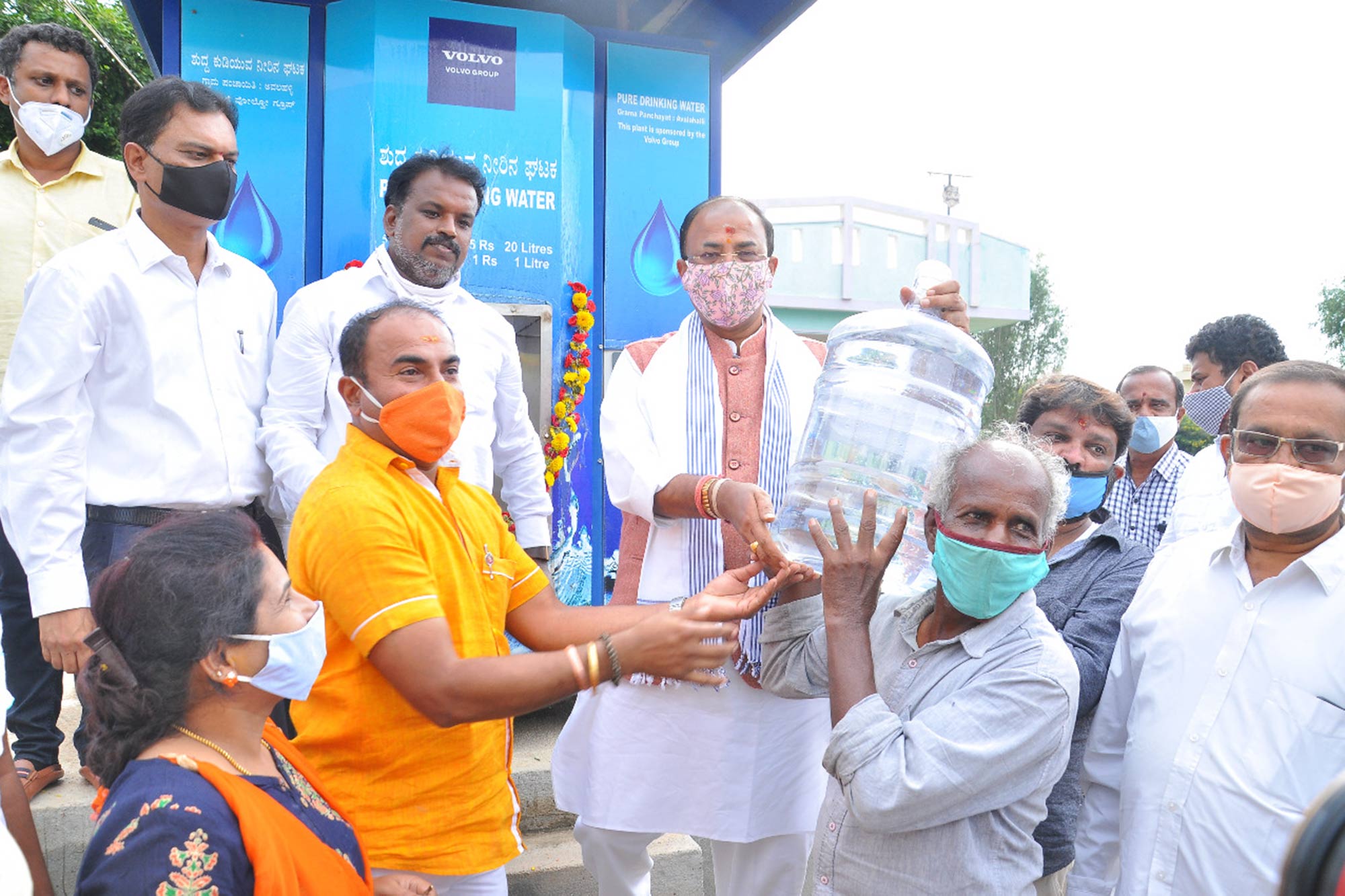 Volvo Group brings clean drinking water to Avalahalli, supporting enhanced community health