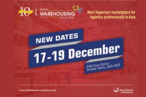 India Warehousing Show postponed to 17-19 December 2020