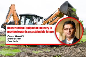 Construction Equipment industry is moving towards a sustainable future