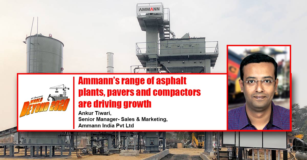 Ammann’s range of asphalt plants, pavers and compactors are driving growth