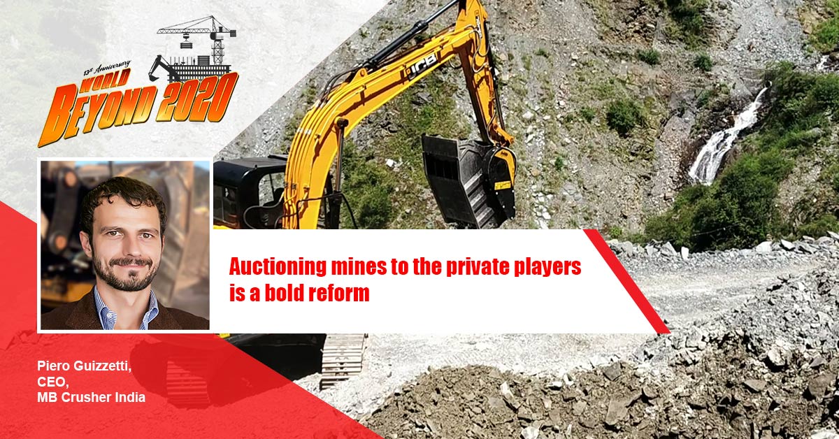 Auctioning mines to the private players is a bold reform