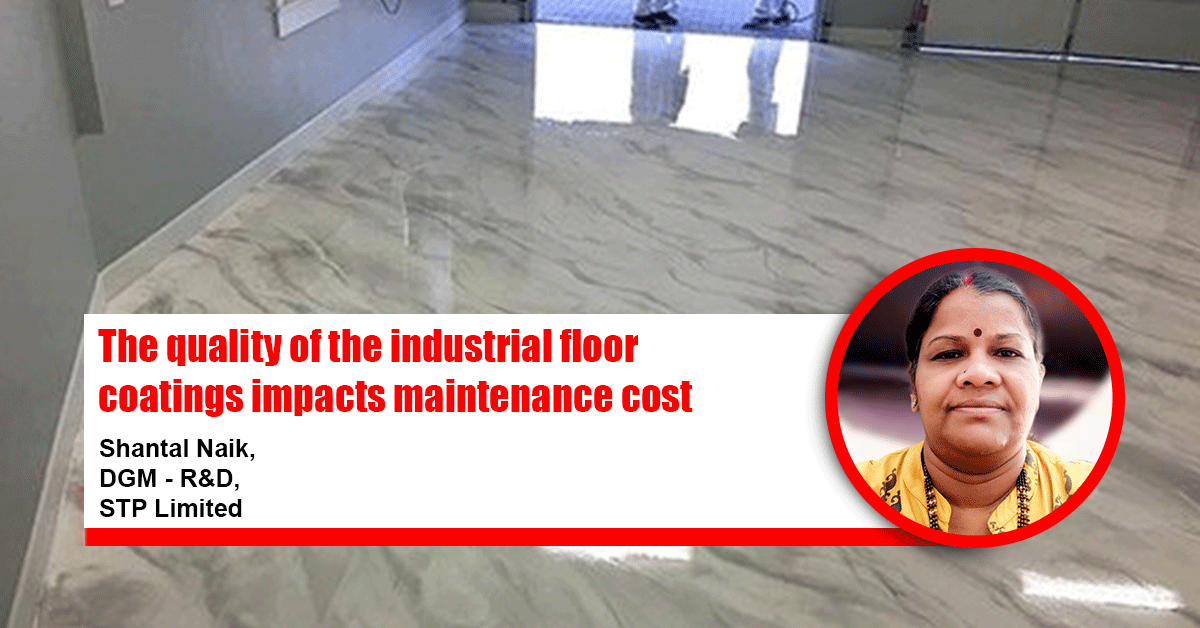 The quality of the industrial floor coatings impacts maintenance cost