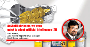 At Shell Lubricants, we were quick to adopt artificial intelligence (AI)