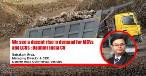 We see a decent rise in demand for MCVs and LCVs: Daimler India CV