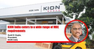 KION India caters to a wide range of MHE requirements