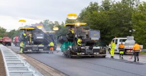 Wirtgen Group machines leads to motorway rehabilitation in record time