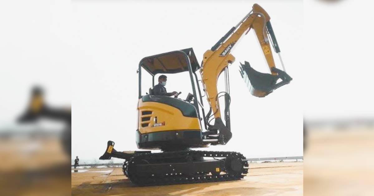 Sany launches compact and powerful mini SY27U excavator