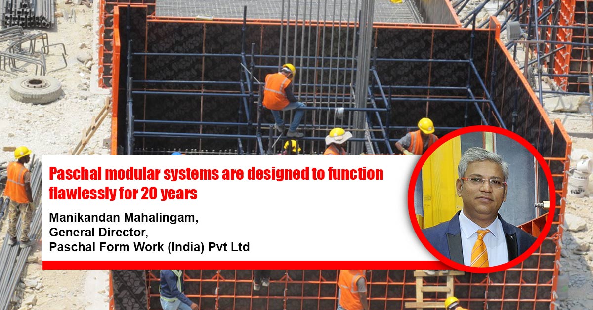 Paschal modular systems are designed to make utilization for 20 years