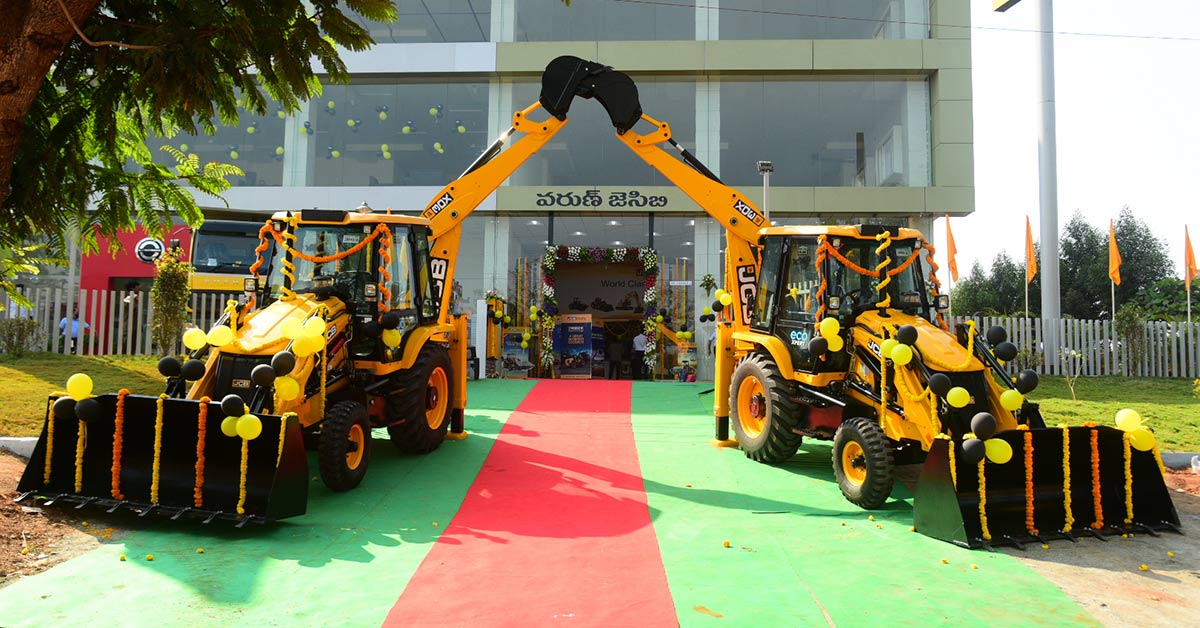 JCB India strengthens its distribution network in Andhra Pradesh