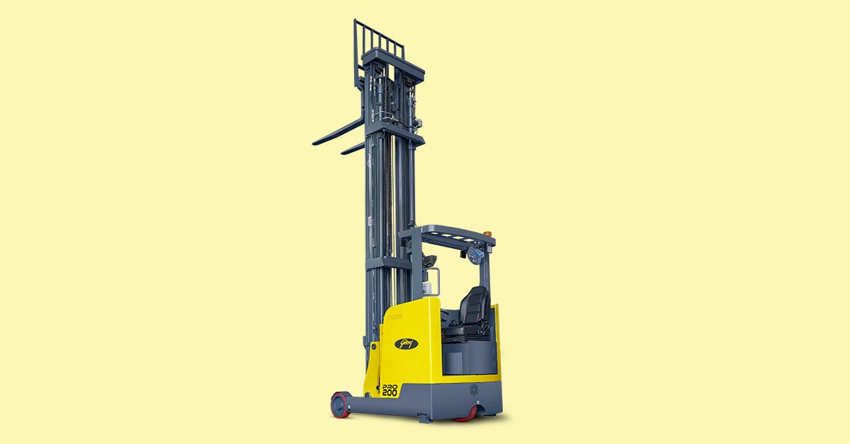 Godrej Material Handling launches the new PRO Series Reach Truck