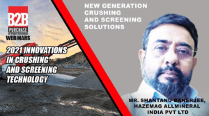 New Generation Crushing and Screening Solutions l Shantanu Banerjee l HAZEMAG Allmineral India