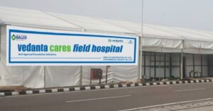 Vedanta BALCO’s 100-bedded critical care Covid field hospital becomes operational in Raipur