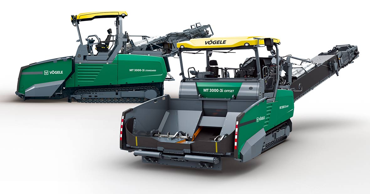 Vögele MT 3000-2 Offset Power Feeder: Paving the roads for the future