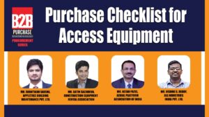 Purchase Checklist for Access Equipment | B2B Purchase | Procurement Series