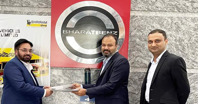 BharatBenz collaborates with Sriram Automall to expand its exchange business 