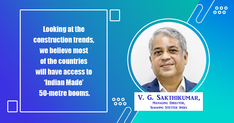 V. G. Sakthikumar, Managing Director, Schwing Stetter India_B2B Purchase