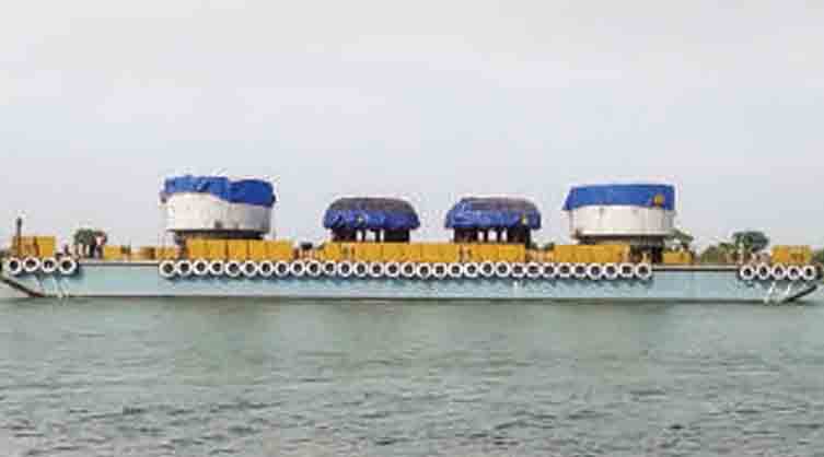 Tata Steel becomes 1st in India to use Inland waterways for machinery transport