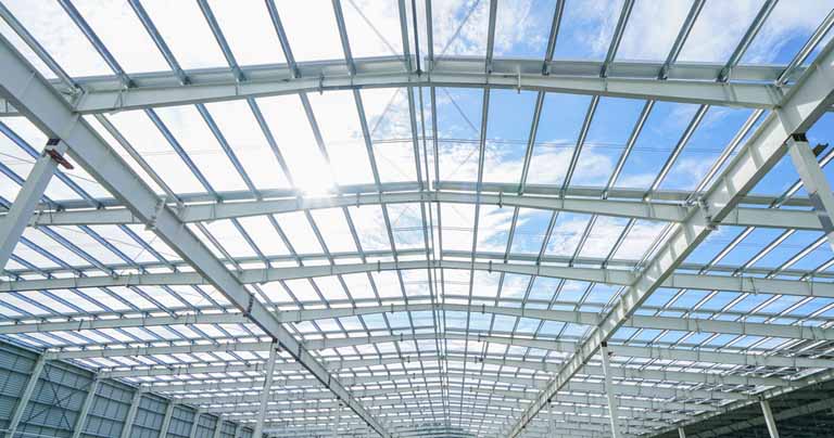 Adding aesthetics and reliability in PEB & roofing with steel structures 