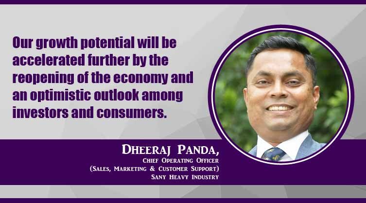 Dheeraj Panda_Chief Operating Officer_Sales, Marketing & Customer Support_Sany Heavy Industry_B2B Purchase