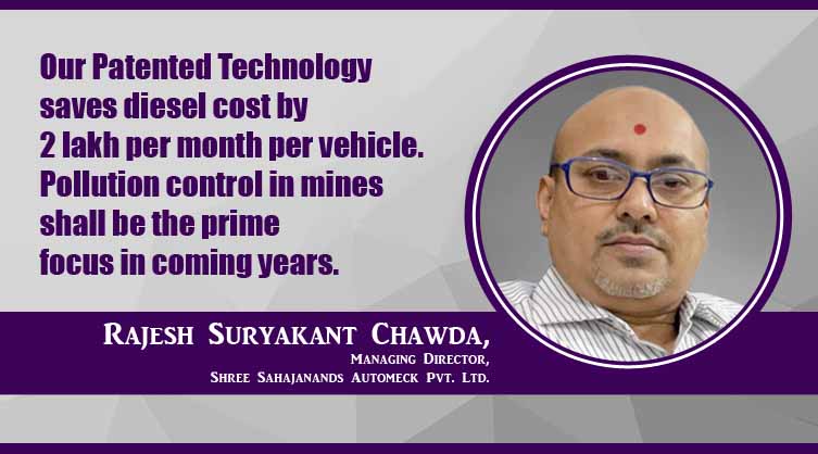 Our new innovation saves diesel usage by ₹2 lakh per month