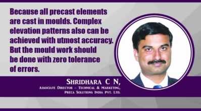 Precast technology for timely completion of projects