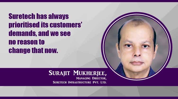 Surajit Mukherjee_Managing Director_Suretech Infrastructure Pvt. Ltd._B2B Purchase Magazine 