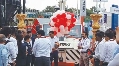 Terex India displays brand new products at this year’s Excon 