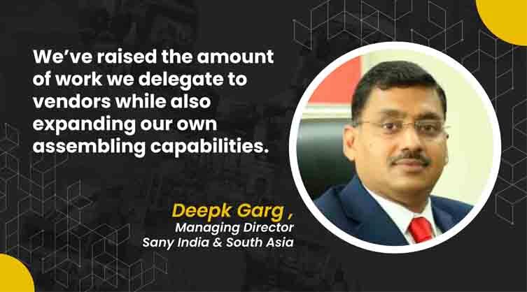 Deepk Garg_Managing Director_Sany India & South Asia_B2B Purchase 