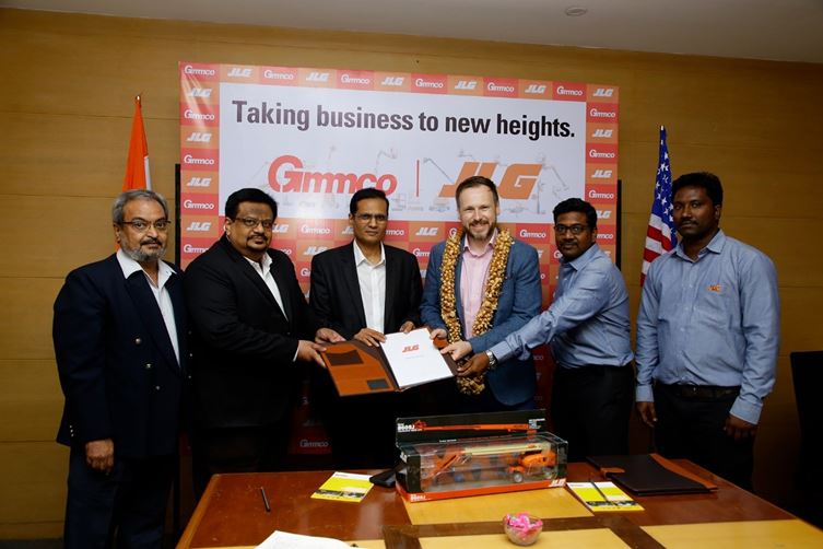 JLG appoints GMMCO as its distributor for South and Eastern India