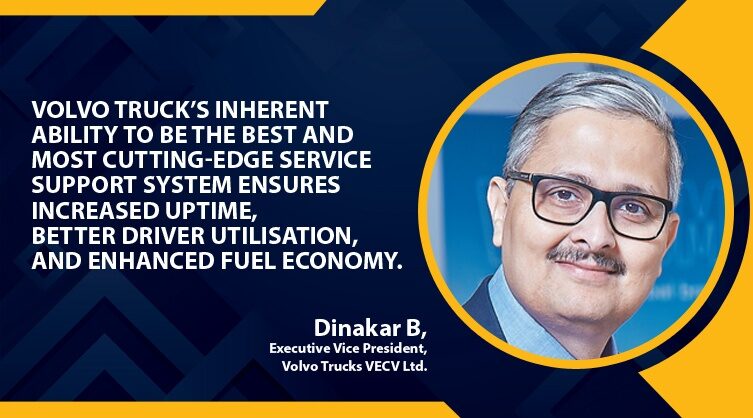Dinakar B, Executive Vice President, Volvo Trucks VECV_B2B Purchase