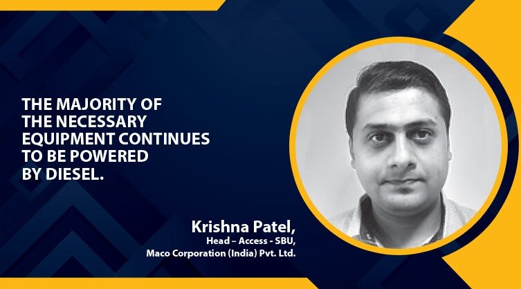 Krishna Patel, Head - Access SBU, Maco Corproation (India) Pvt. Ltd.)
