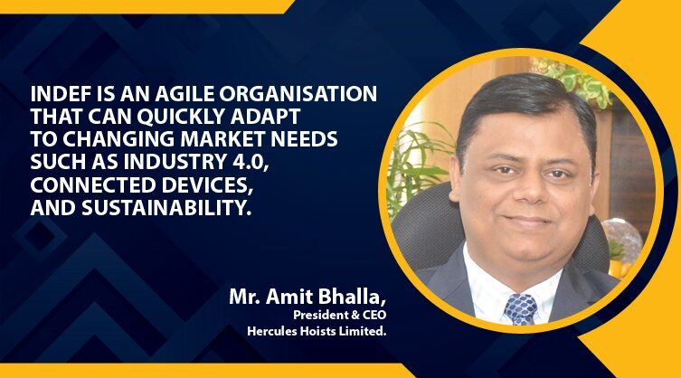 Mr. Amit Bhalla, President & CEO Hercules Hoists Limited_B2B Purchase