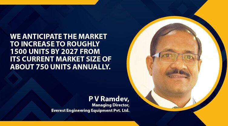 P V Ramdev, Managing Director, Everest Engineering Equipment Pvt. Ltd._B2B Purchase