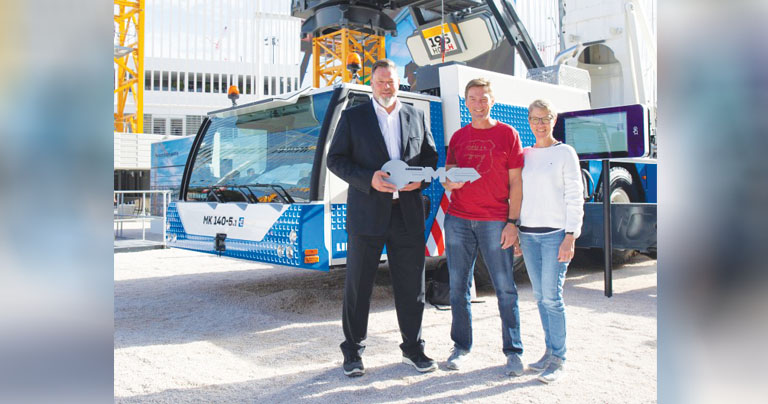 ESB Kranverleih now prefer  Liebherr’s mobile construction crane