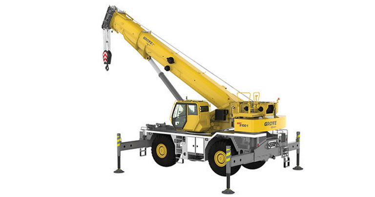 Manitowoc unveils the new Grove  GRT8100-1 rough-terrain crane at  bauma 2022