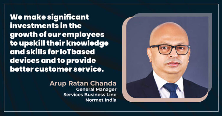 Arup Ratan Chanda, General Manager, Services Business Line, Normet India_B2B Purchase