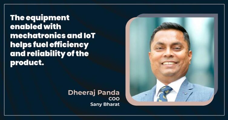 Dheeraj Panda, COO, Sany Bharat