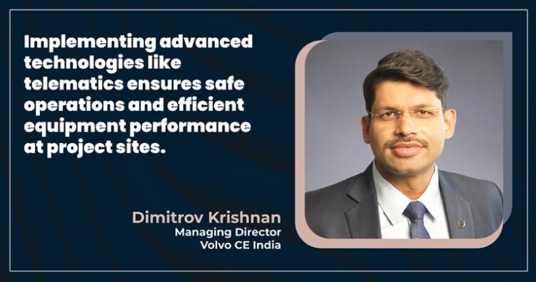 Dimitrov Krishnan, Managing Director, Volvo CE India._B2B Purchase