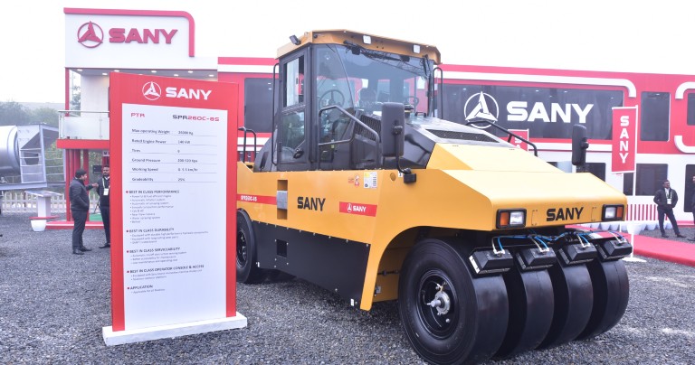 Sany Bharat enters the Asphalt industry with new product line