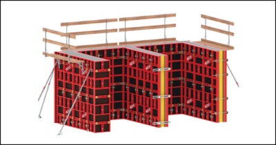 <em><strong>MEVA EcoFix— a versatile formwork system for walls and columns</strong></em>