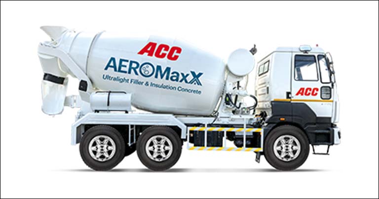 ACC AEROMaxX, an advanced ultralight filler and insulation concrete by ACC