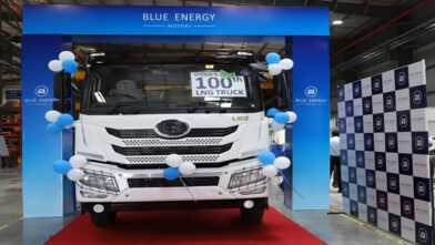 BLUE Energy Motors shifts gears with the 100th truck rollout