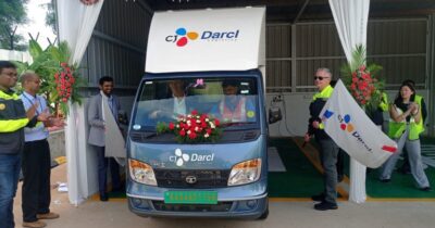 CJ DARCL debut in EV for intra-city cargo run