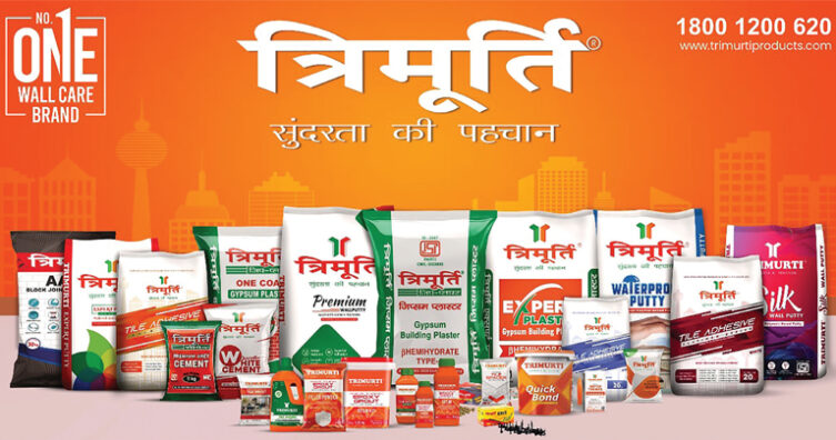 No. 1 wall putty in india  wall putty manufacturer in india - Trimurti  Products